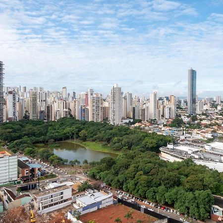 Апартаменты Flat No Ed Walk Bueno - Setor Bueno - Ao Lado Do Goiania Shopping - Wb2405- Andar Alto Экстерьер фото