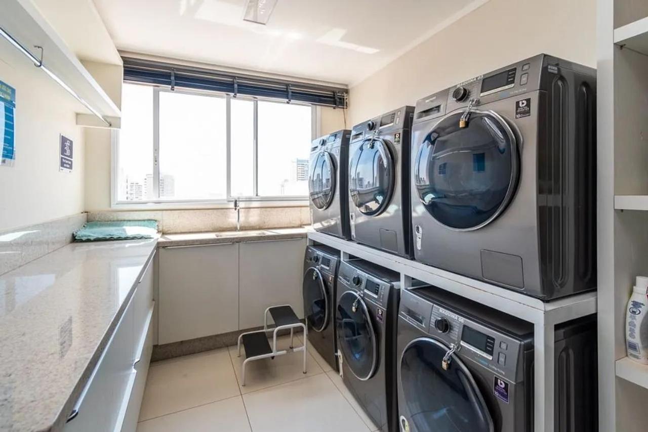 Апартаменты Flat No Ed Walk Bueno - Setor Bueno - Ao Lado Do Goiania Shopping - Wb2405- Andar Alto Экстерьер фото