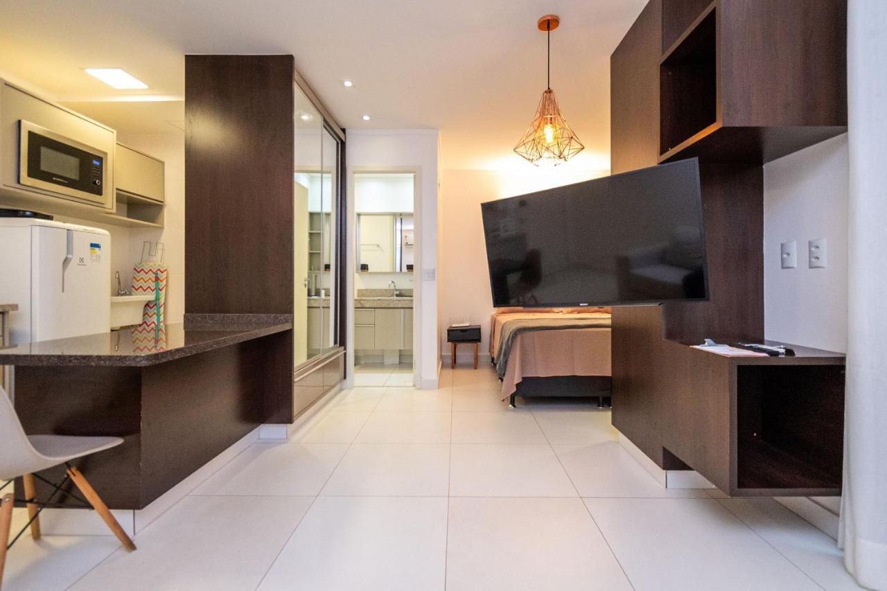 Апартаменты Flat No Ed Walk Bueno - Setor Bueno - Ao Lado Do Goiania Shopping - Wb2405- Andar Alto Экстерьер фото