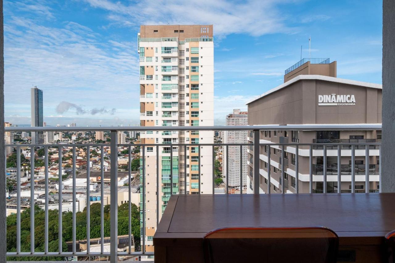 Апартаменты Flat No Ed Walk Bueno - Setor Bueno - Ao Lado Do Goiania Shopping - Wb2405- Andar Alto Экстерьер фото